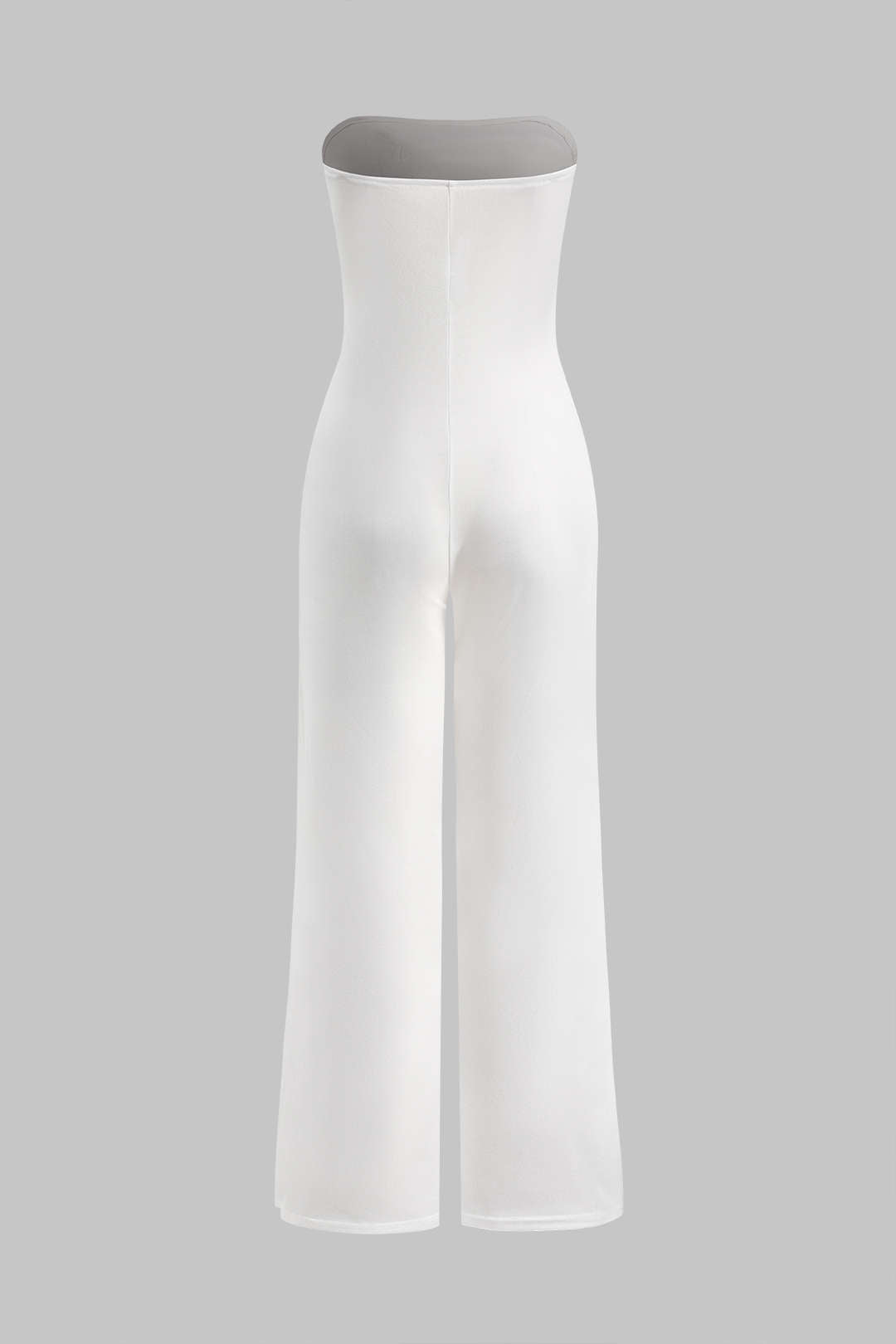 Sairan - Hoge Taille Mouwloze Jumpsuit