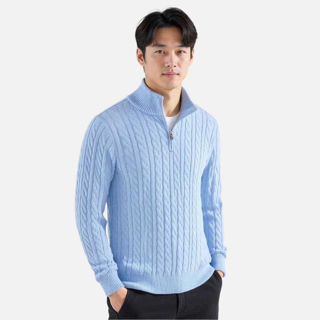 James - Comfortabele Luxe Pullover