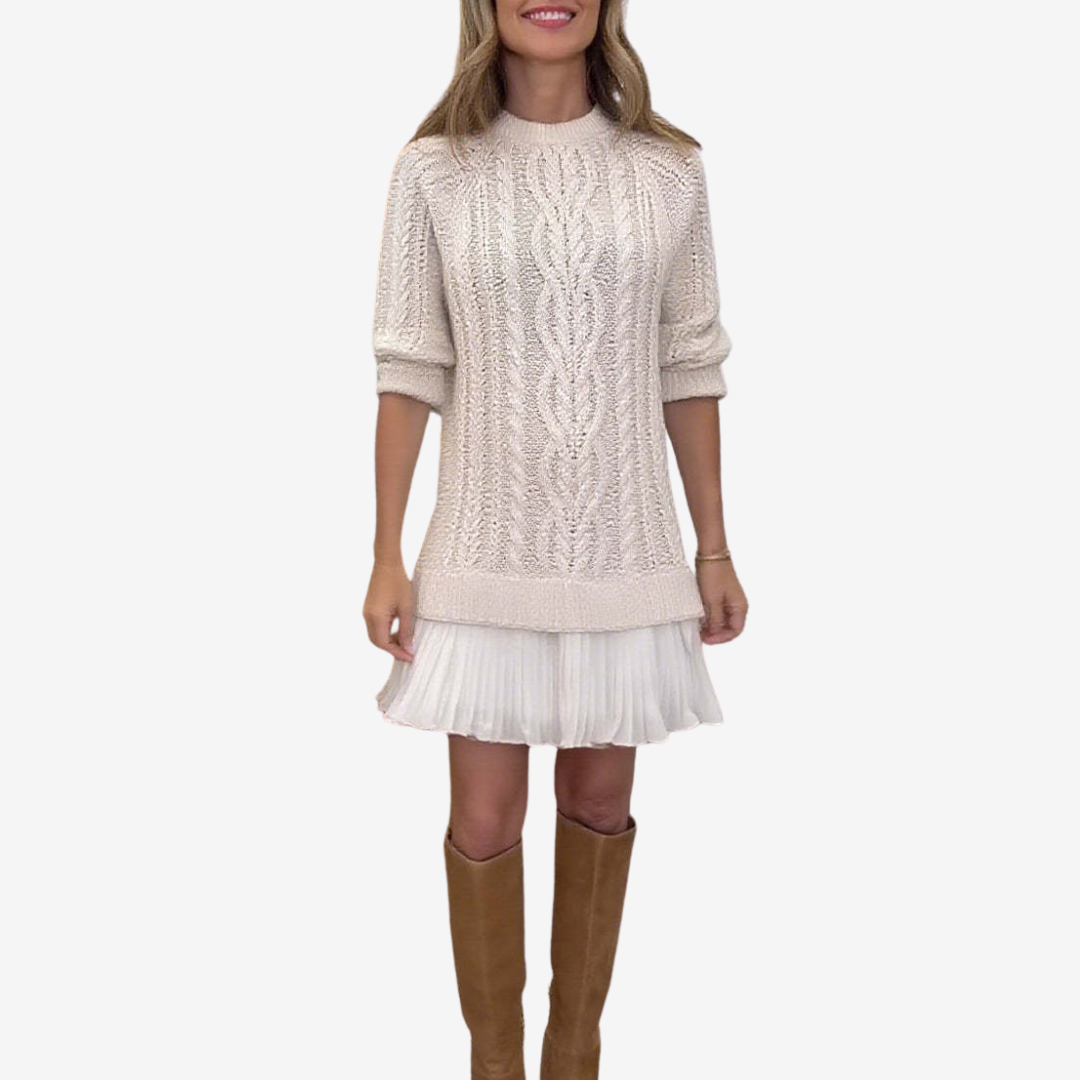 Gaëlle - Gebreide Sweaterjurk