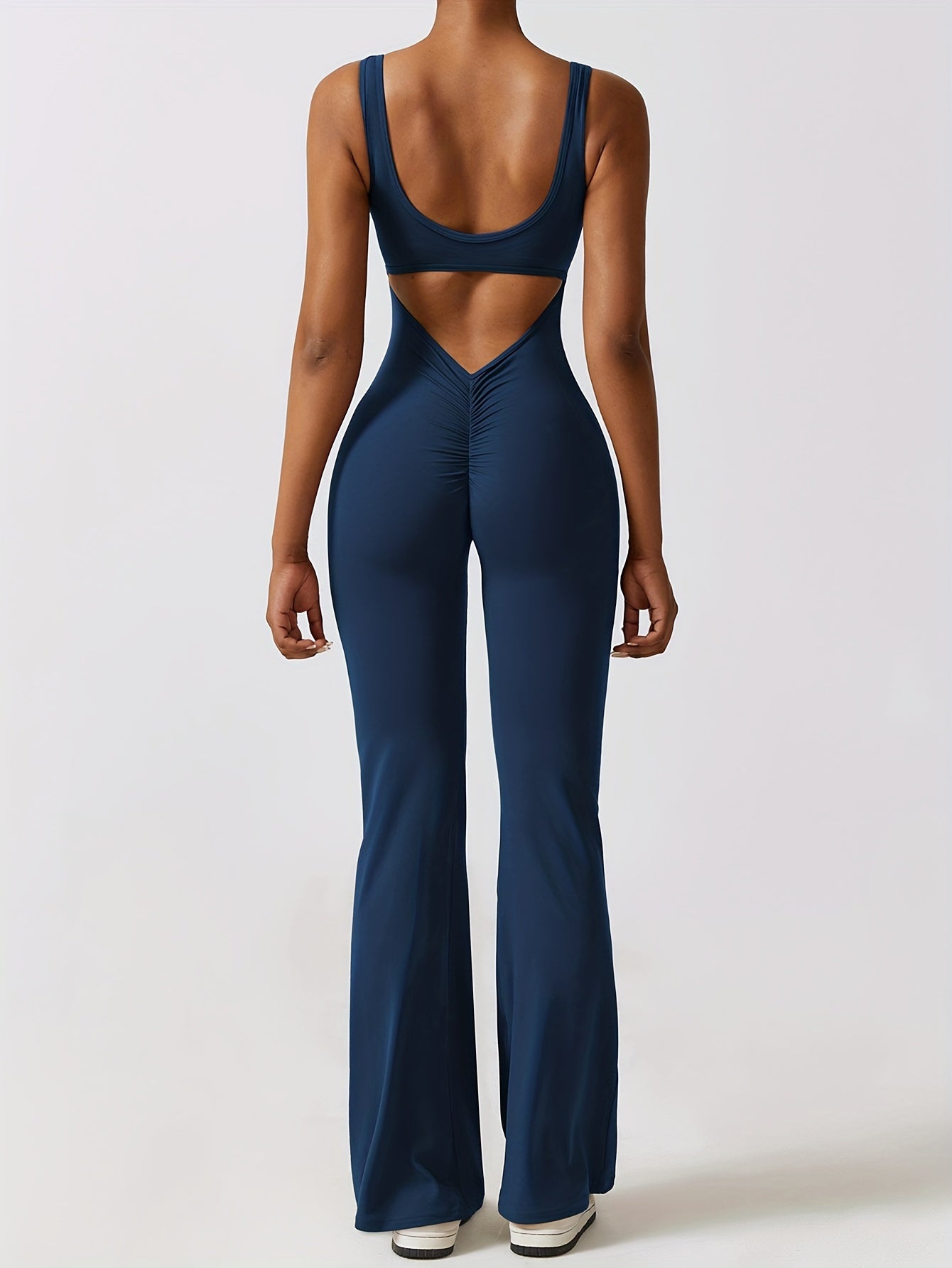 Valeo - V-Rug Uiteenlopende Jumpsuit