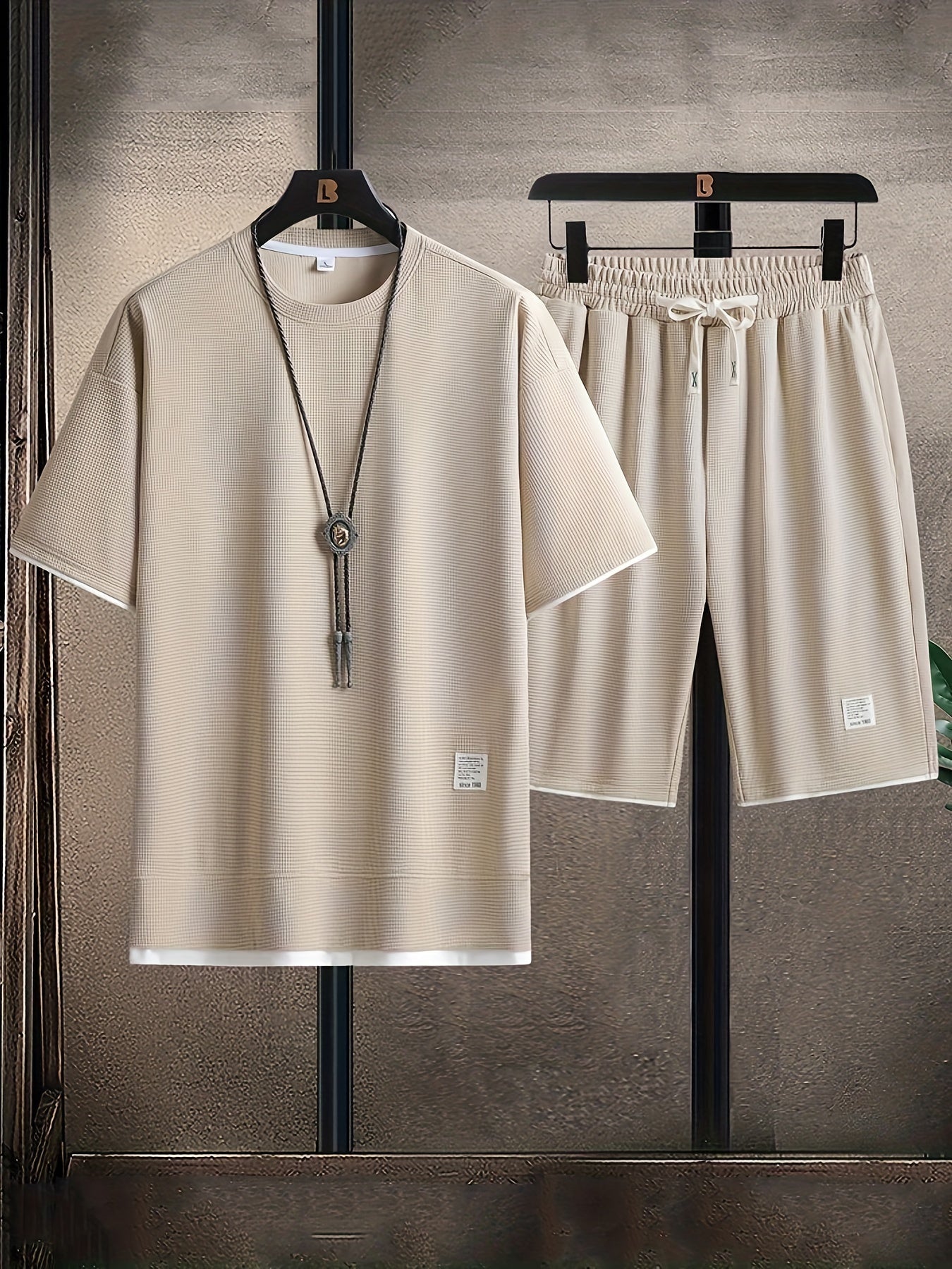 Varello – Waffle Knit Lounge Set