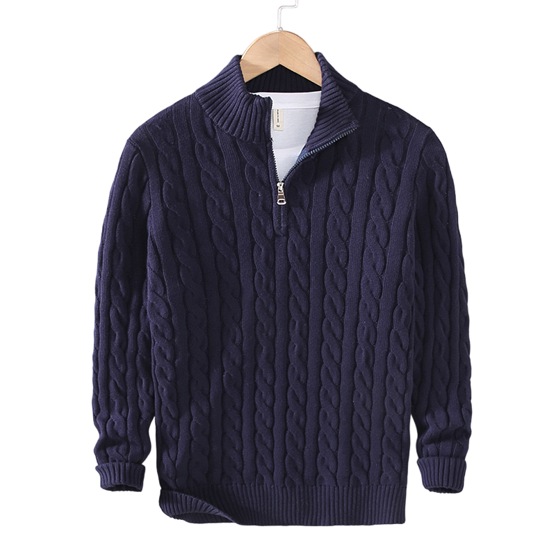 James - Comfortabele Luxe Pullover