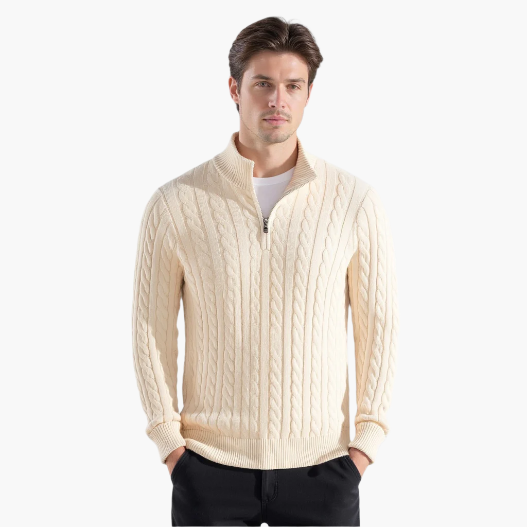 James - Comfortabele Luxe Pullover