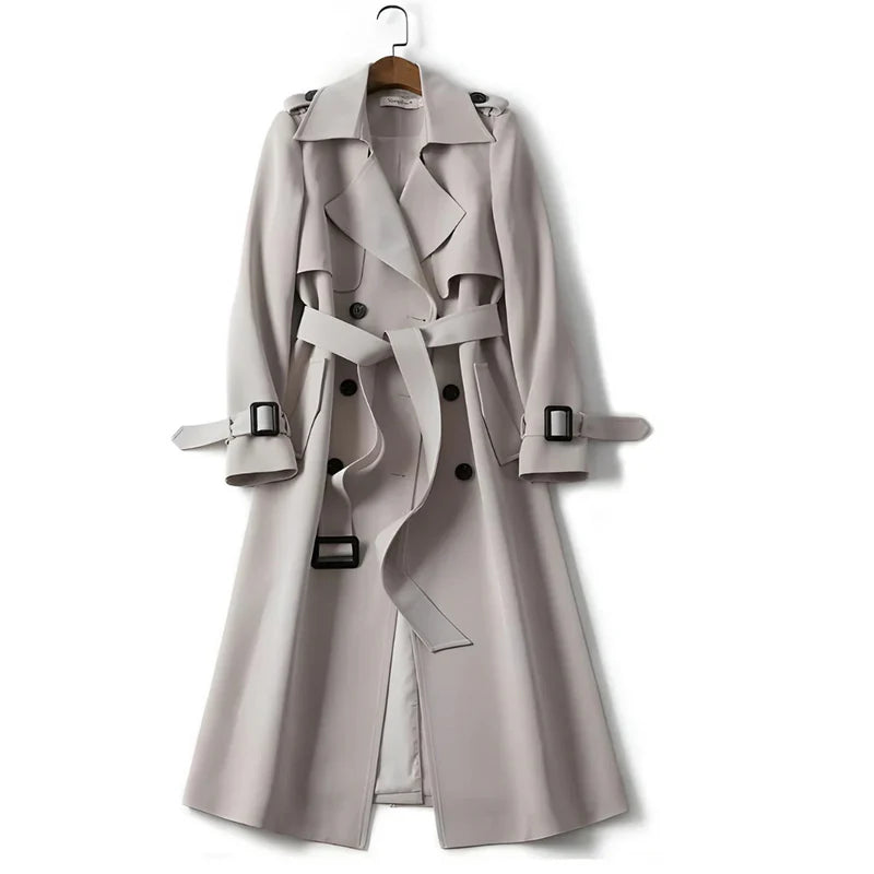 Vespara | Elegante katoenen Trenchcoat voor Dames