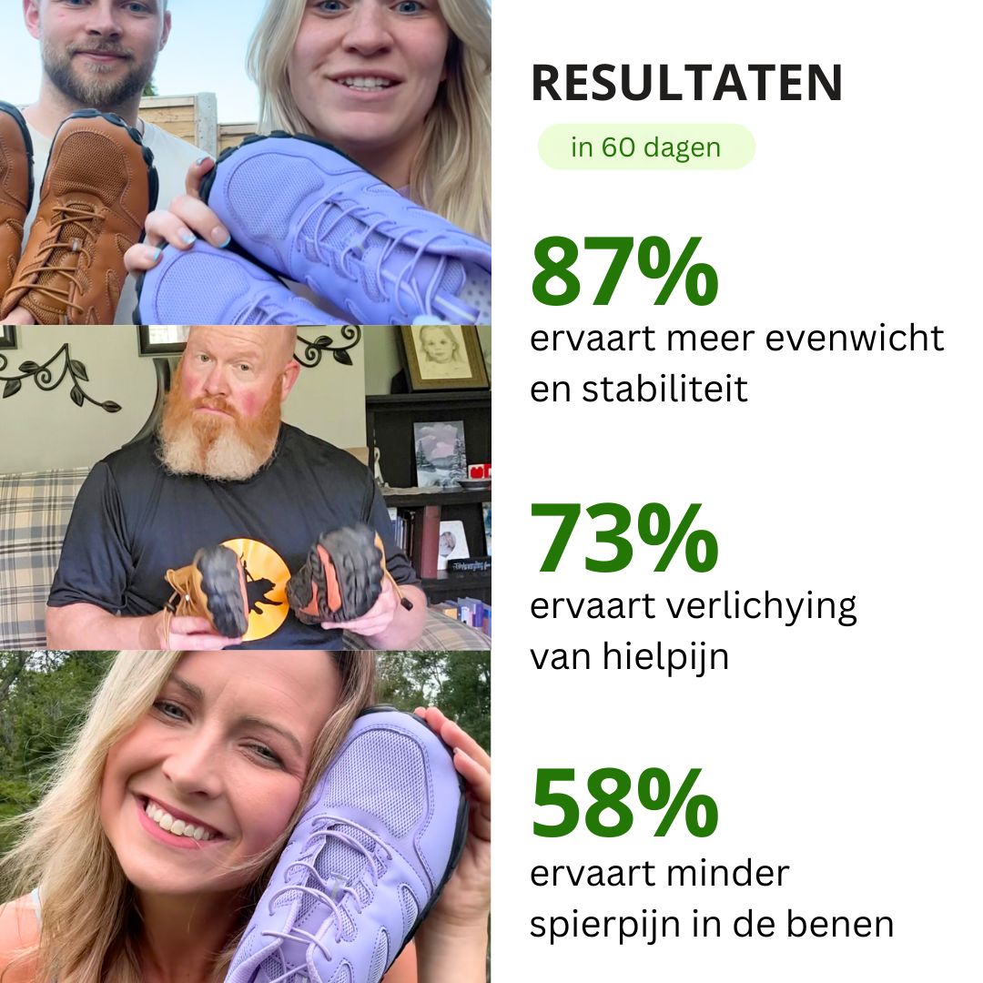 SoftStep - Ultralichte Barefoot Schoenen met Extra Demping