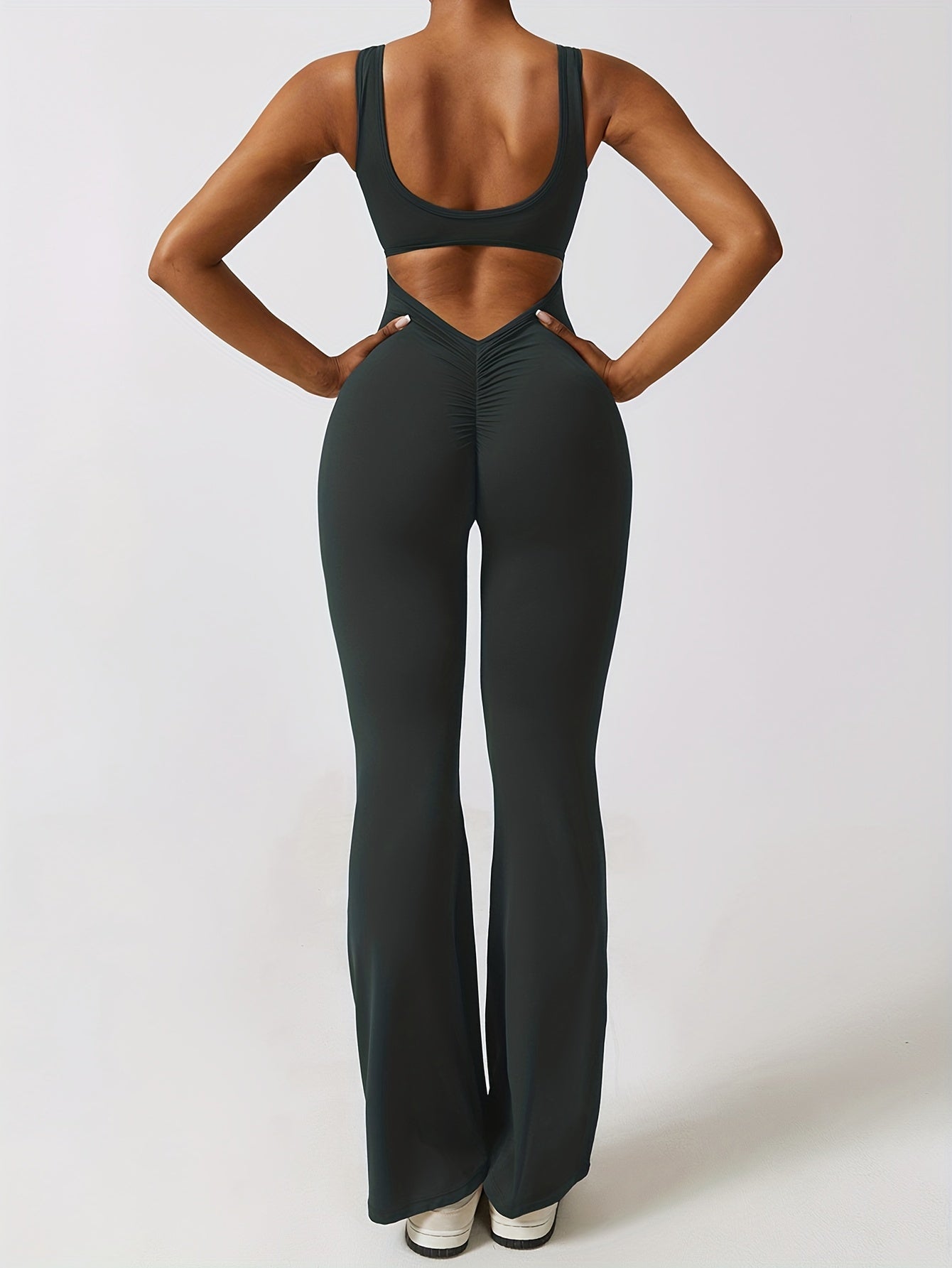 Valeo - V-Rug Uiteenlopende Jumpsuit