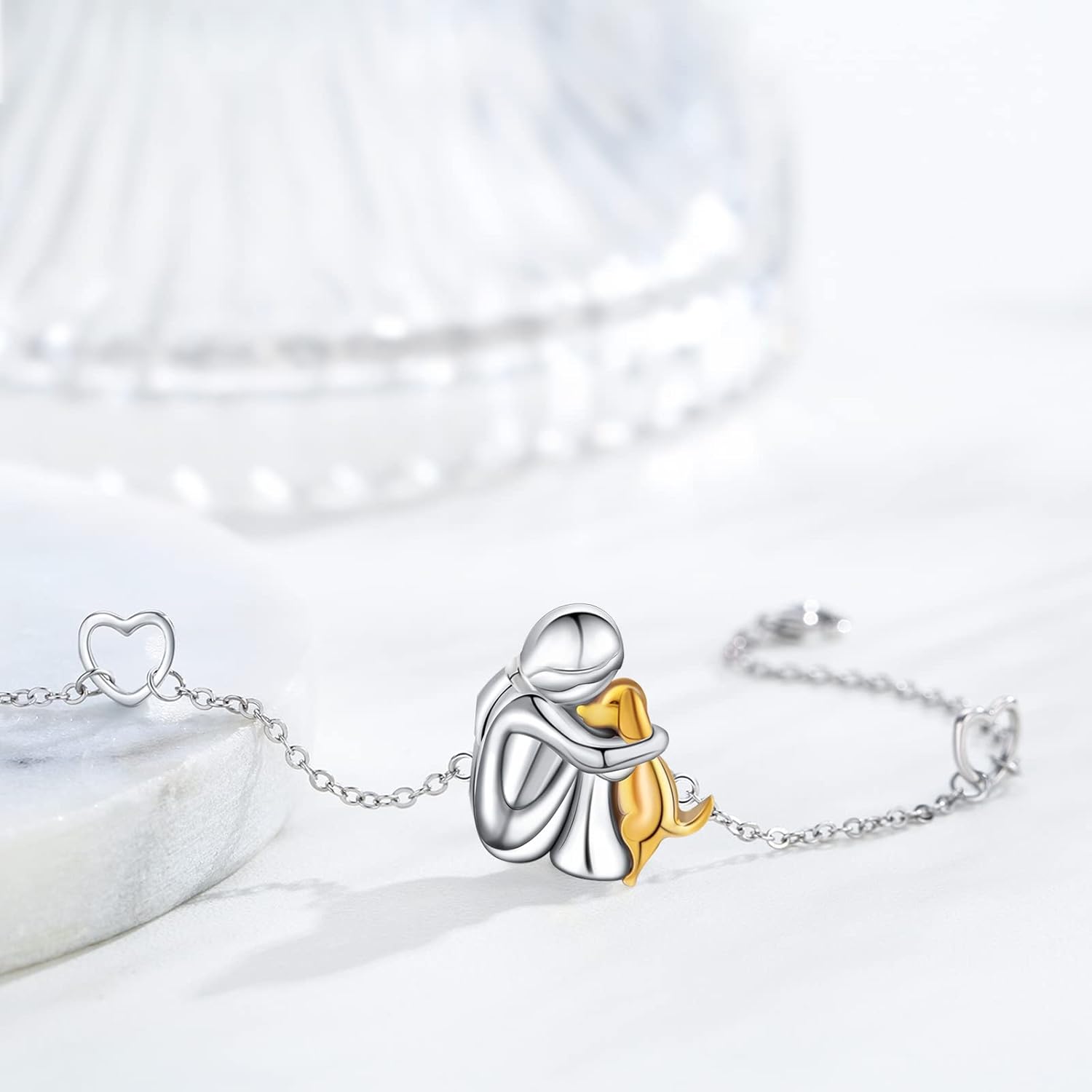 Wild Whisper - Armband met hondenicoon