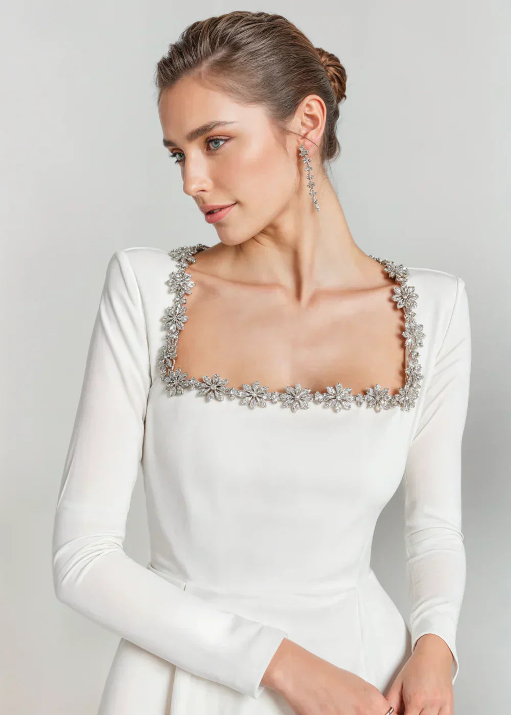 WILLOW - Fluwelen Mini Jurk