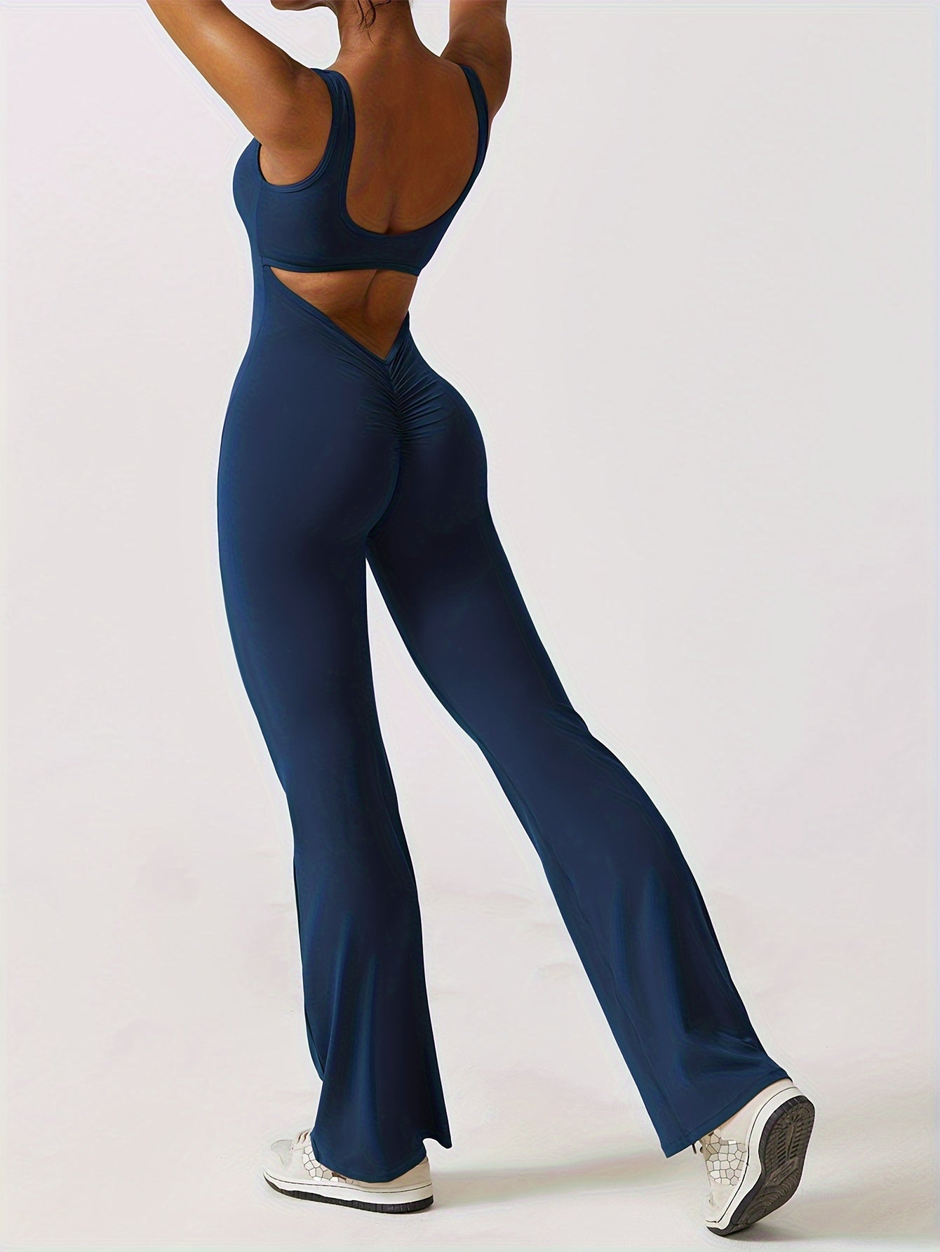 Valeo - V-Rug Uiteenlopende Jumpsuit