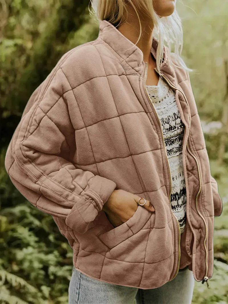 Josiane - Gevoerde Jas met Elegante Oversized Look