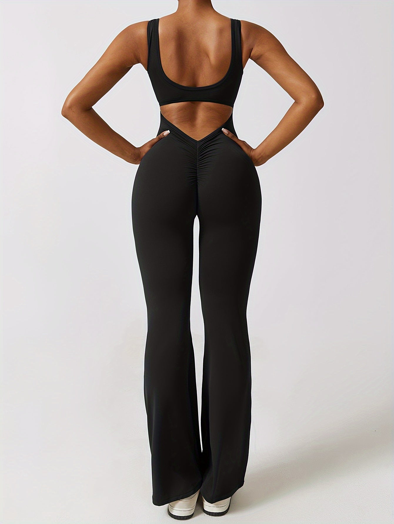 Valeo - V-Rug Uiteenlopende Jumpsuit