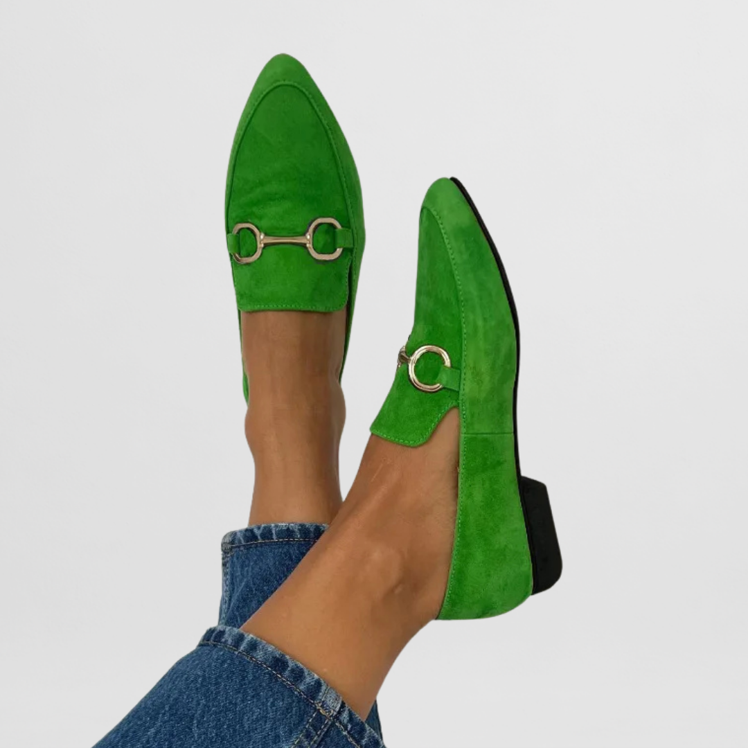 Lorette – Kleurrijke Boho Loafers