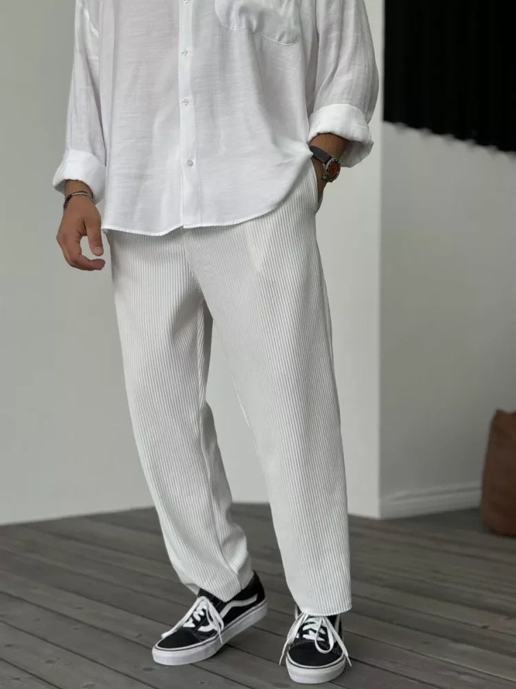 James - Zachte Luxe Pantalon voor Heren