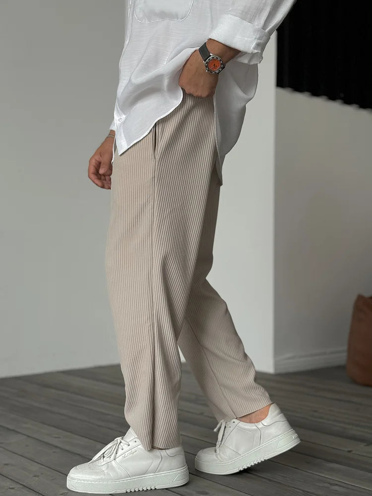 James - Zachte Luxe Pantalon voor Heren