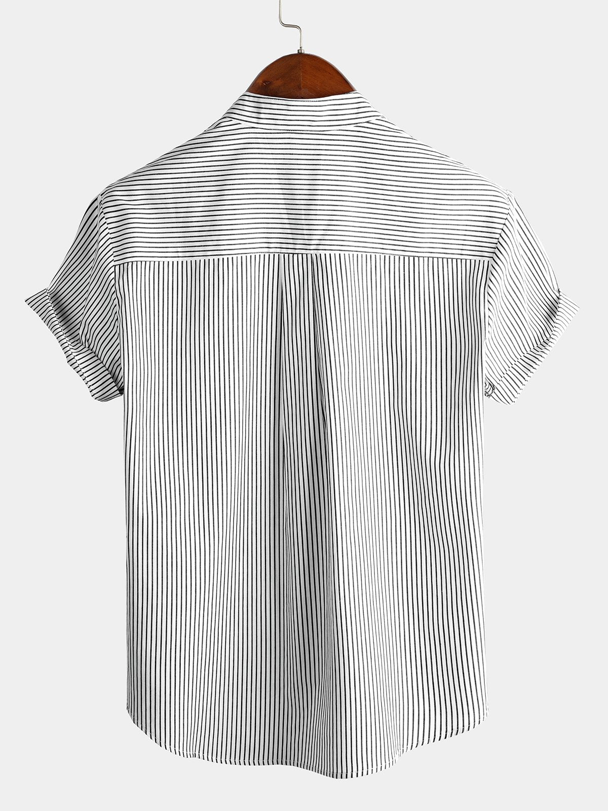 Luca Gestreept Korte Mouwen Shirt