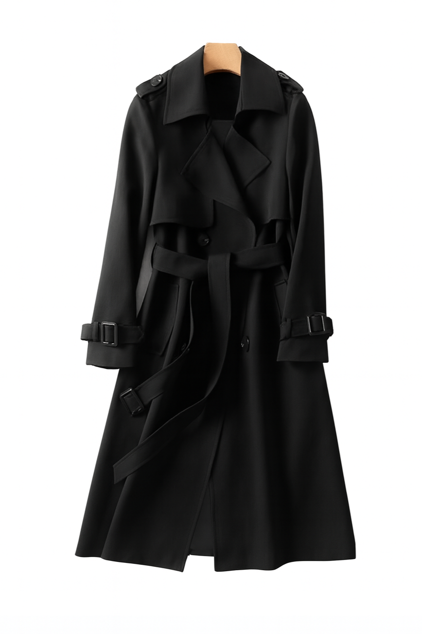 Vespara | Elegante katoenen Trenchcoat voor Dames