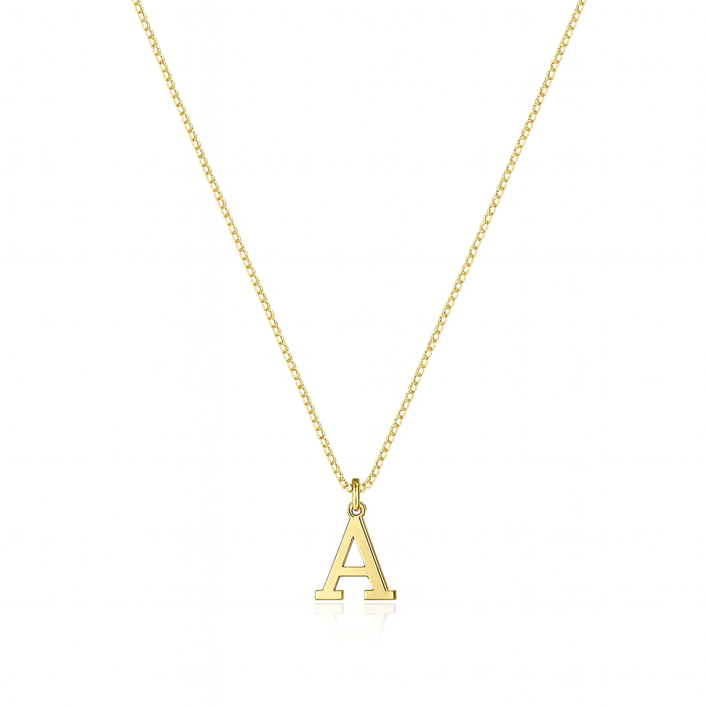 Gouden Initiaal Ketting