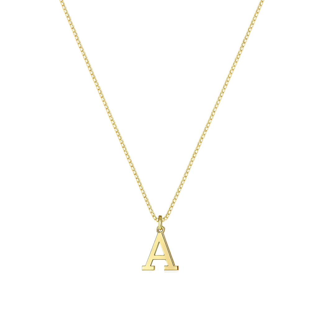 Gouden Initiaal Ketting