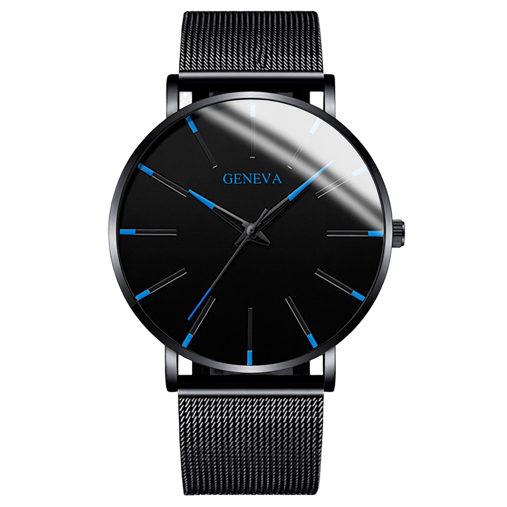 Geneva – Minimalistisch Stijlvol Heren Horloge