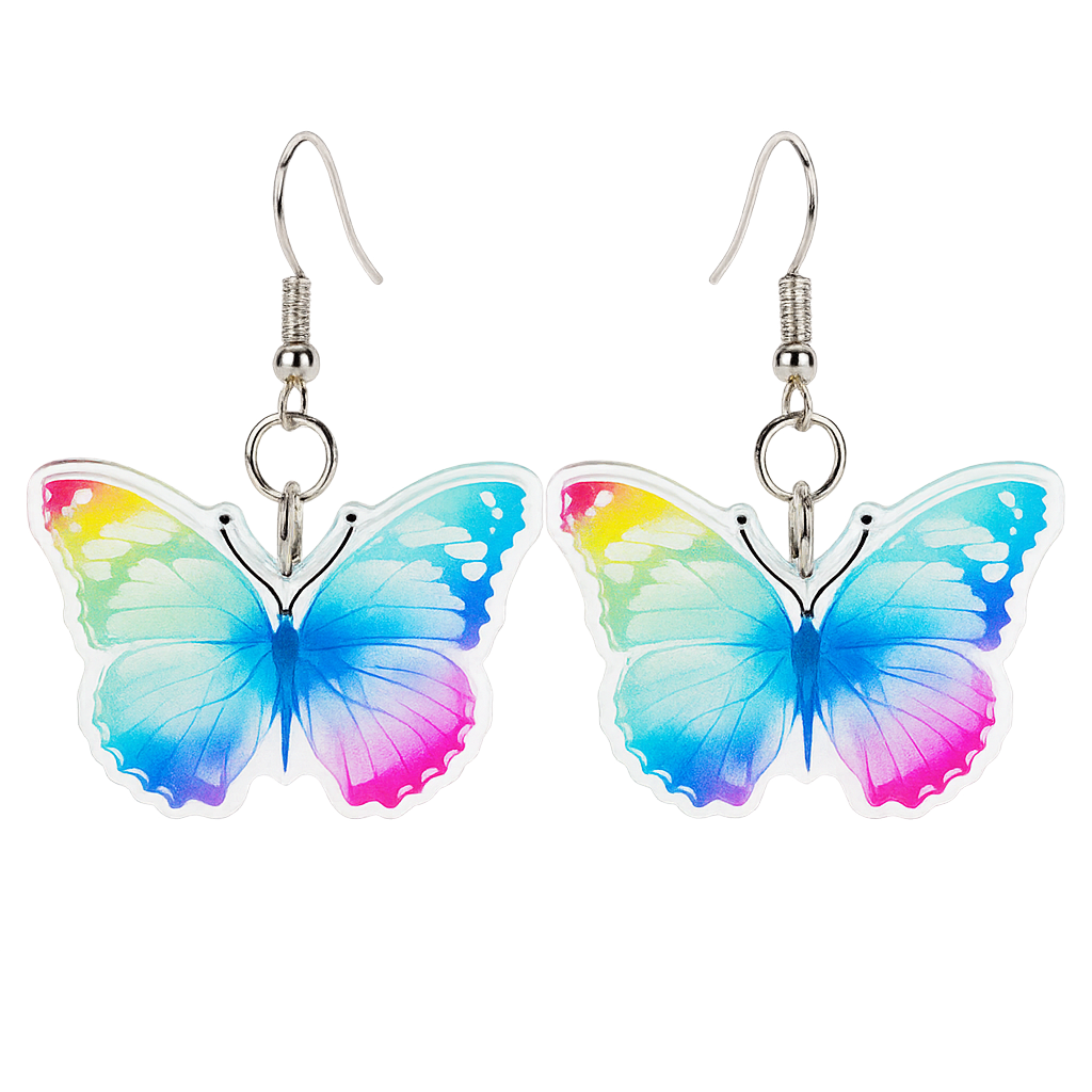 Aurea - Butterfly oorbellen