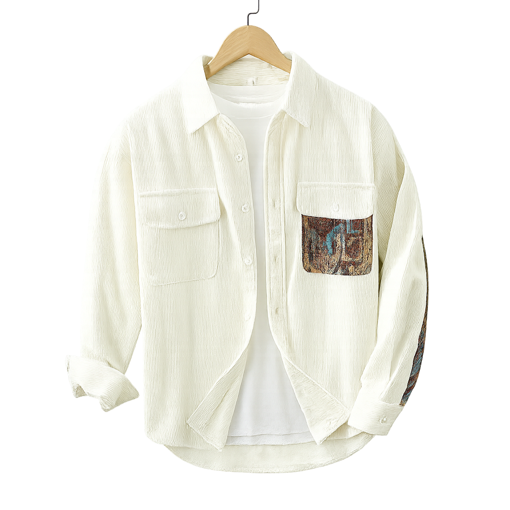 Matteo - Retro Katoenen Vest met Reverskraag