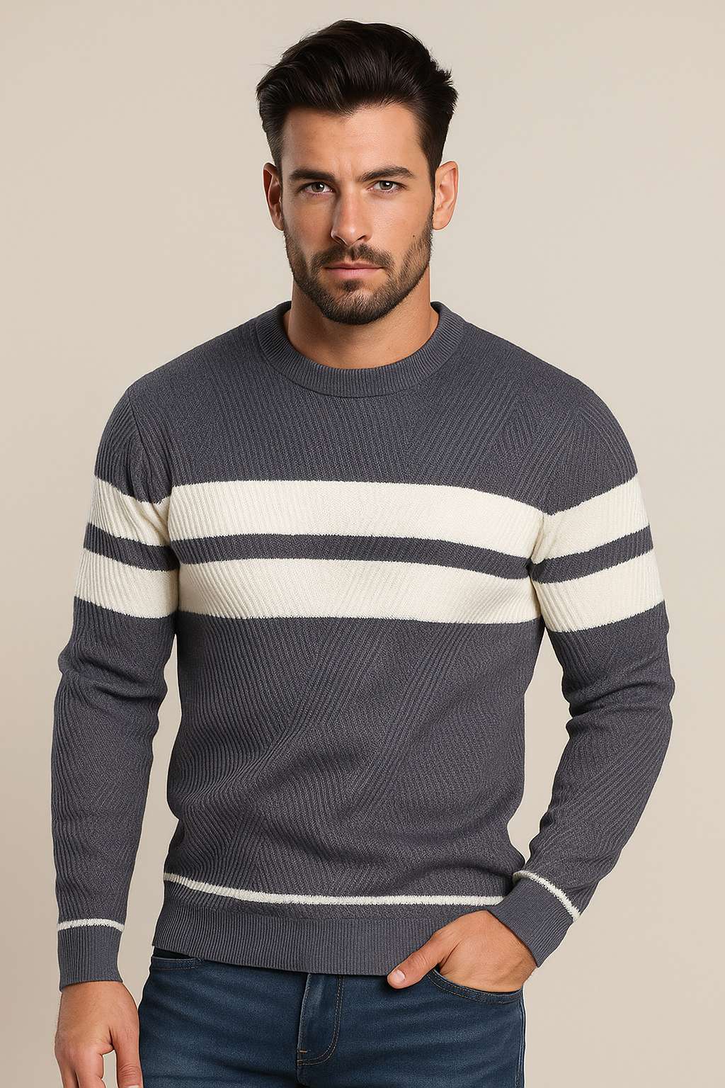 Maglioni – Herentrui met Visgraatmotief