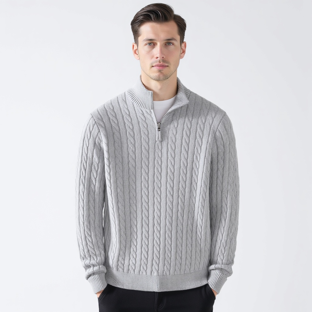 James - Comfortabele Luxe Pullover