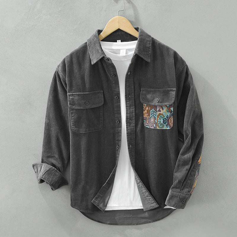 Matteo - Retro Katoenen Vest met Reverskraag