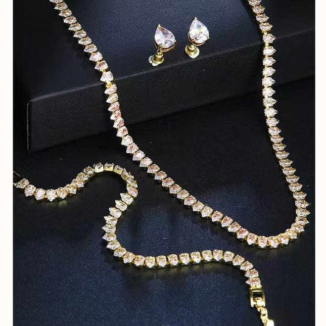 Celestia – Diamanten Bruiloft Sieradenset