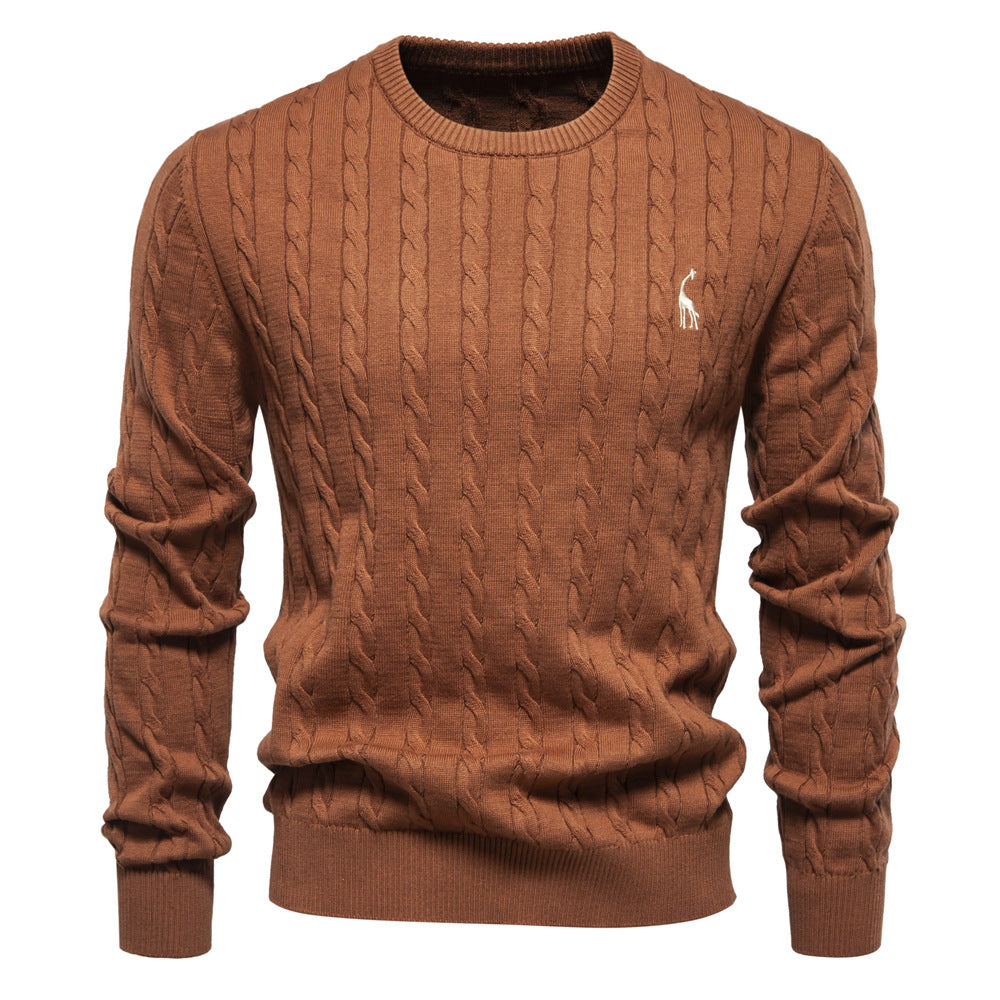 LuxeCotton – Premium Herenpullover 100% Katoen