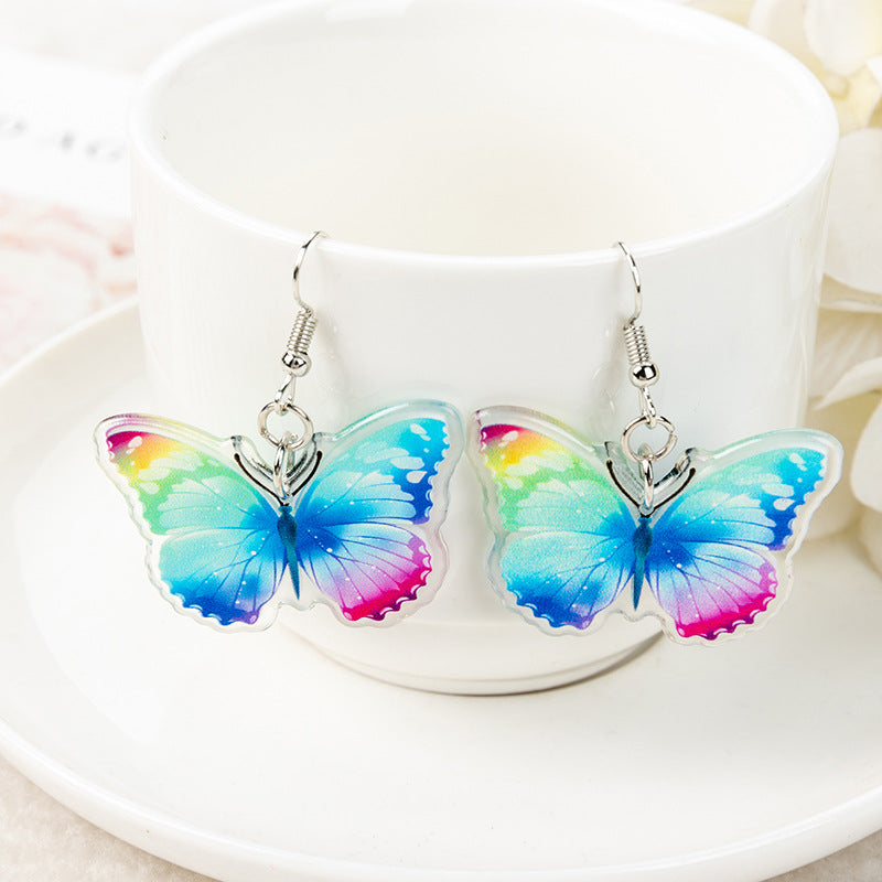 Aurea - Butterfly oorbellen