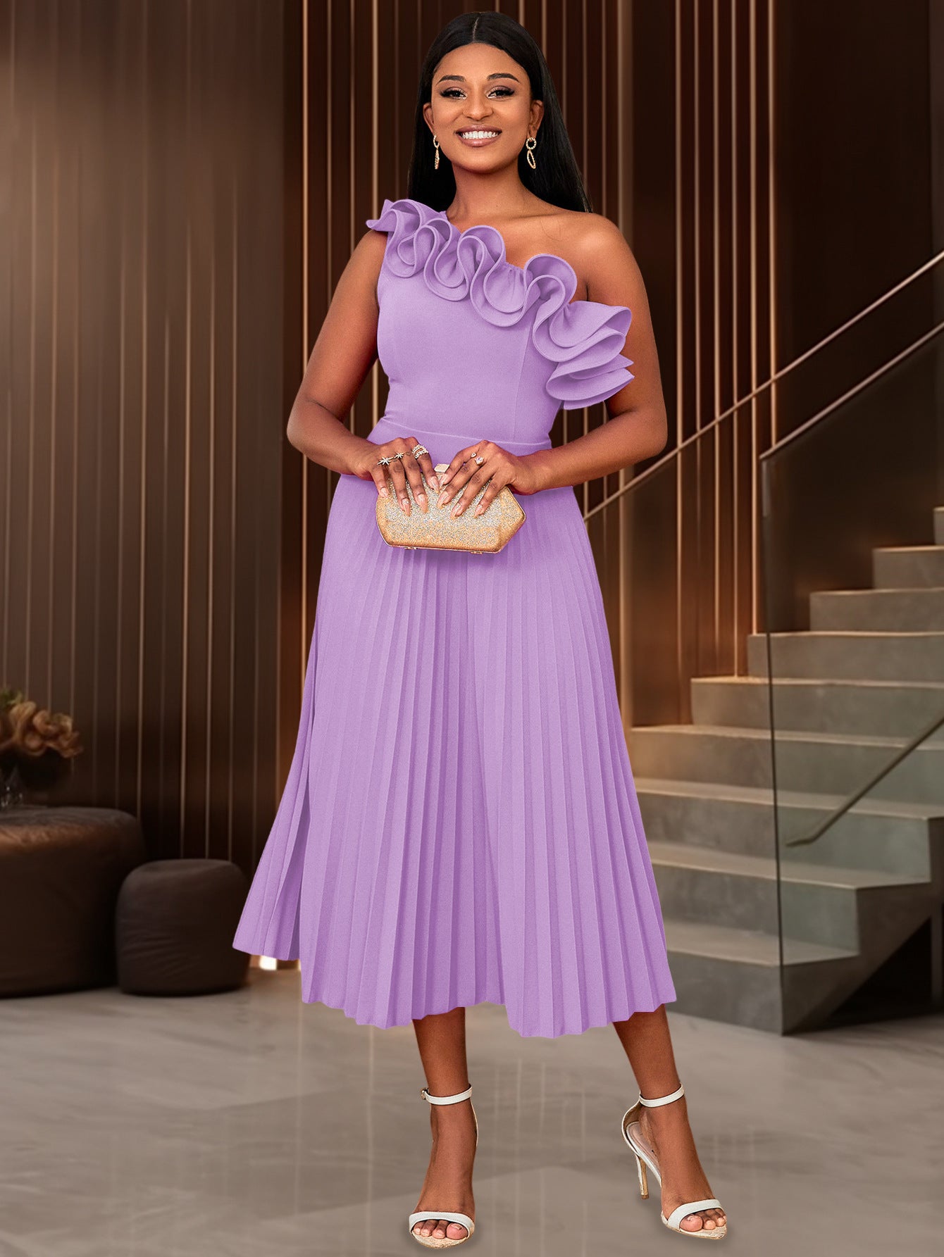 Aurelia Couture – Asymmetrische One-Shoulder Avondjurk