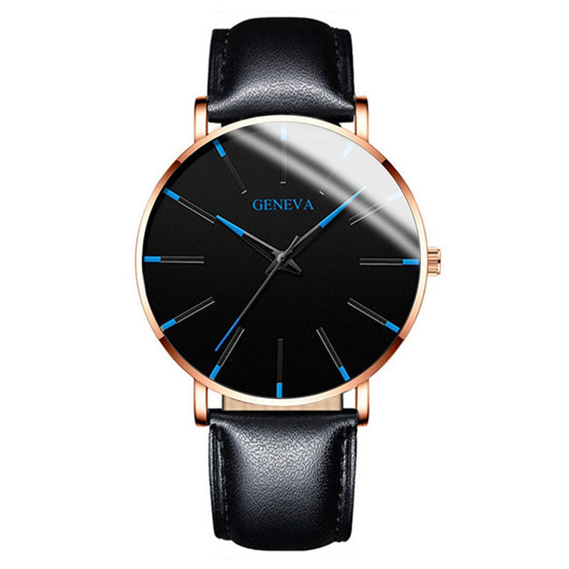 Geneva – Minimalistisch Stijlvol Heren Horloge