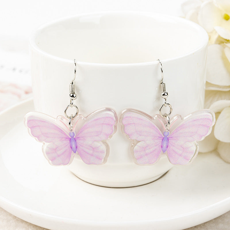 Aurea - Butterfly oorbellen