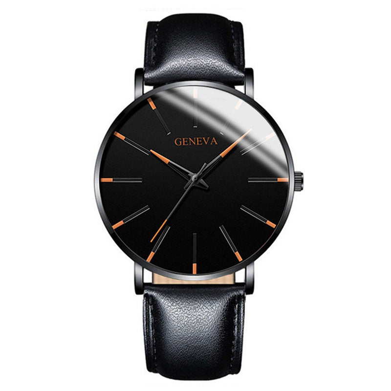 Geneva – Minimalistisch Stijlvol Heren Horloge