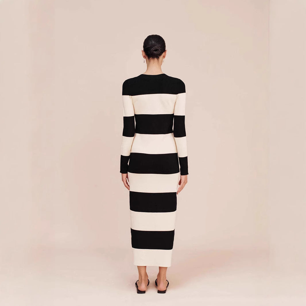 Brelexia - Gestreepte Jurk