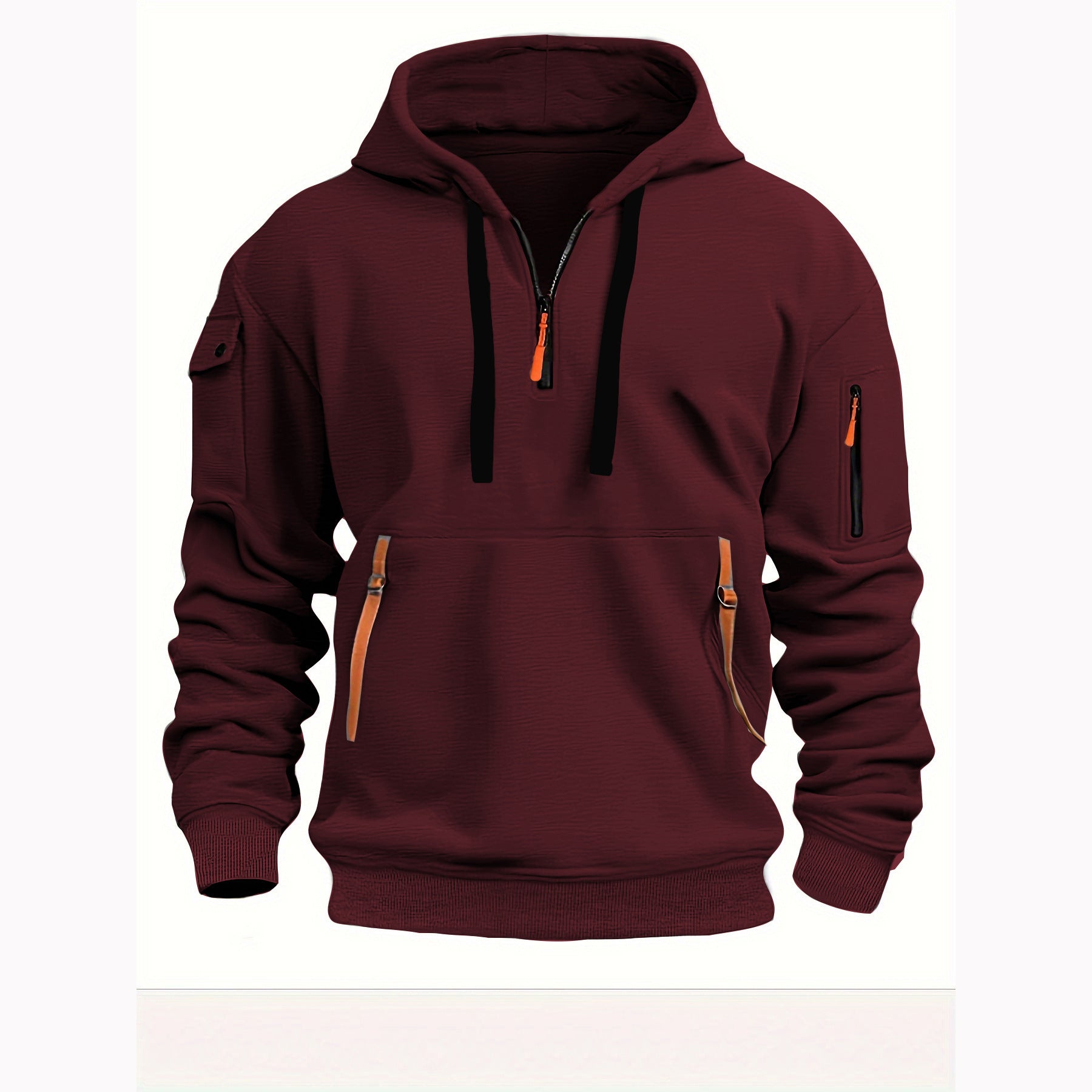 Zipster - Casual Hoodie met Rits (1+1 deal)