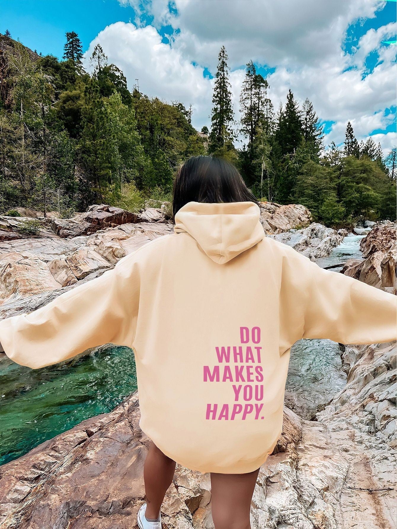 Geluk-Oversized Hoodie
