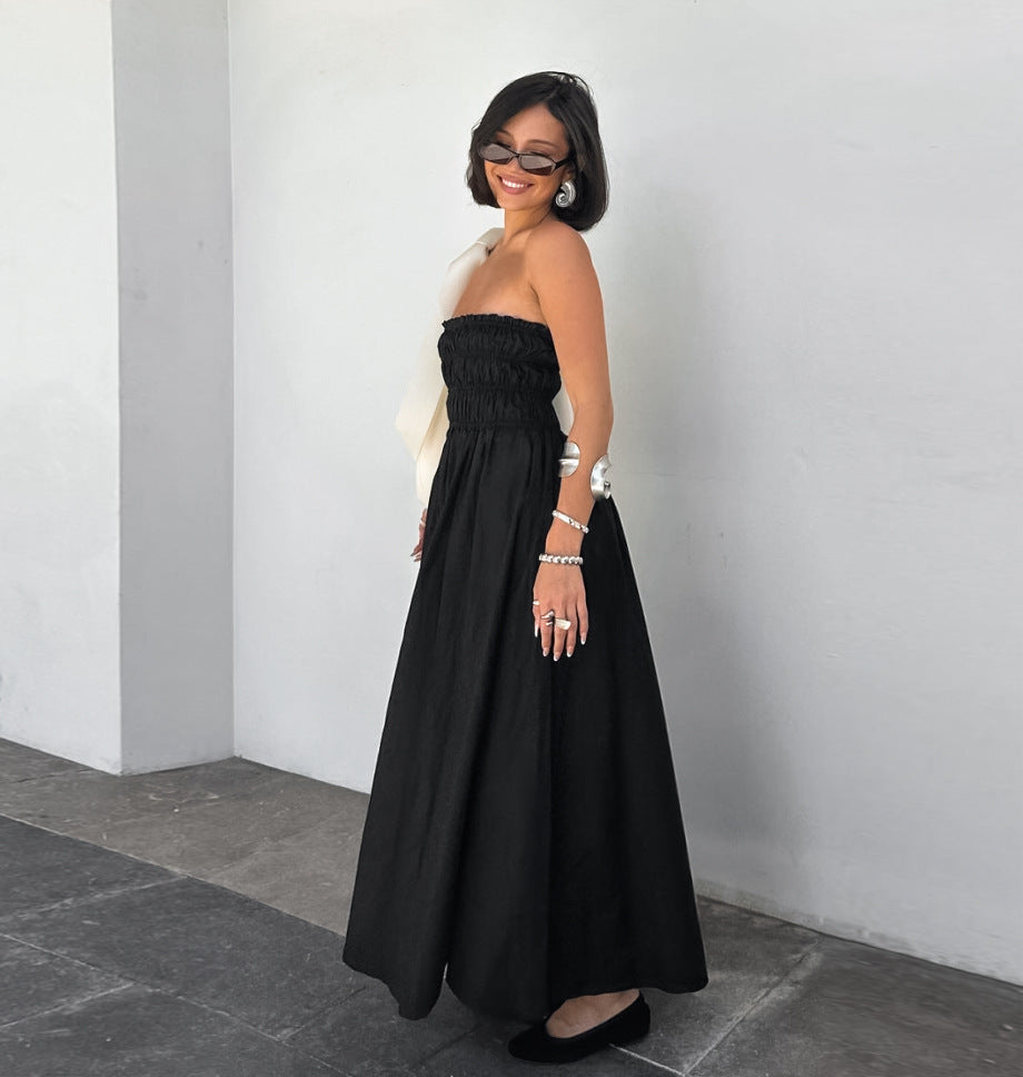 Cyvion - Sunset Muse Strapless Jurk