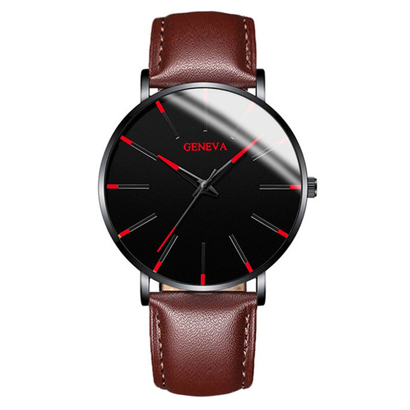 Geneva – Minimalistisch Stijlvol Heren Horloge