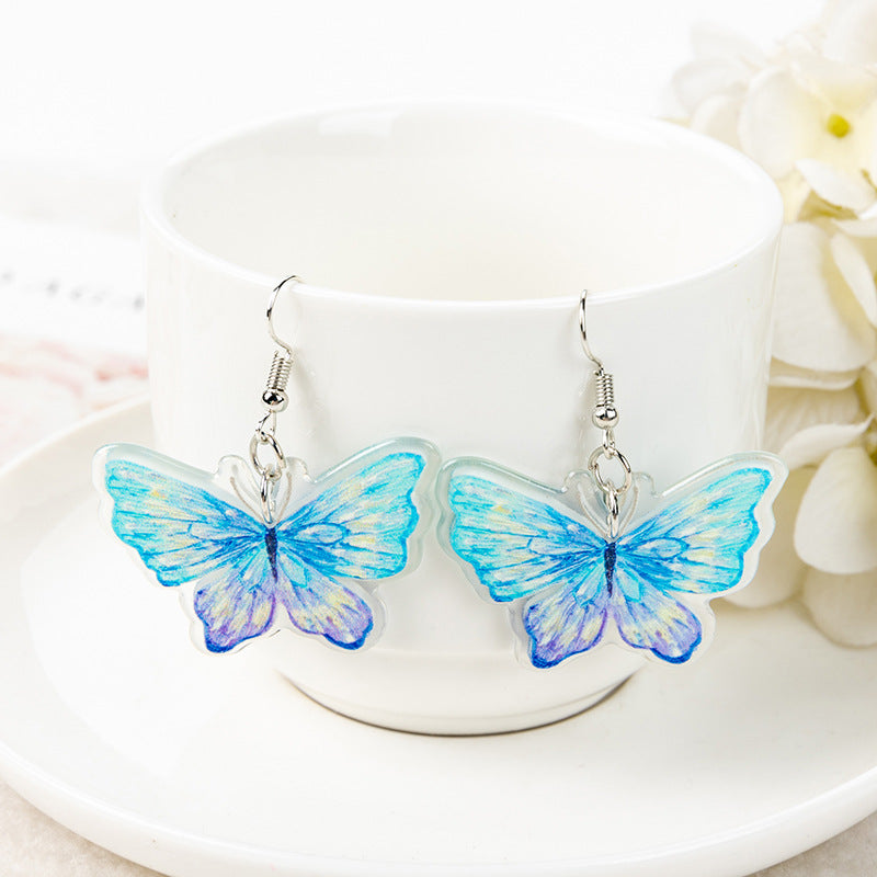 Aurea - Butterfly oorbellen
