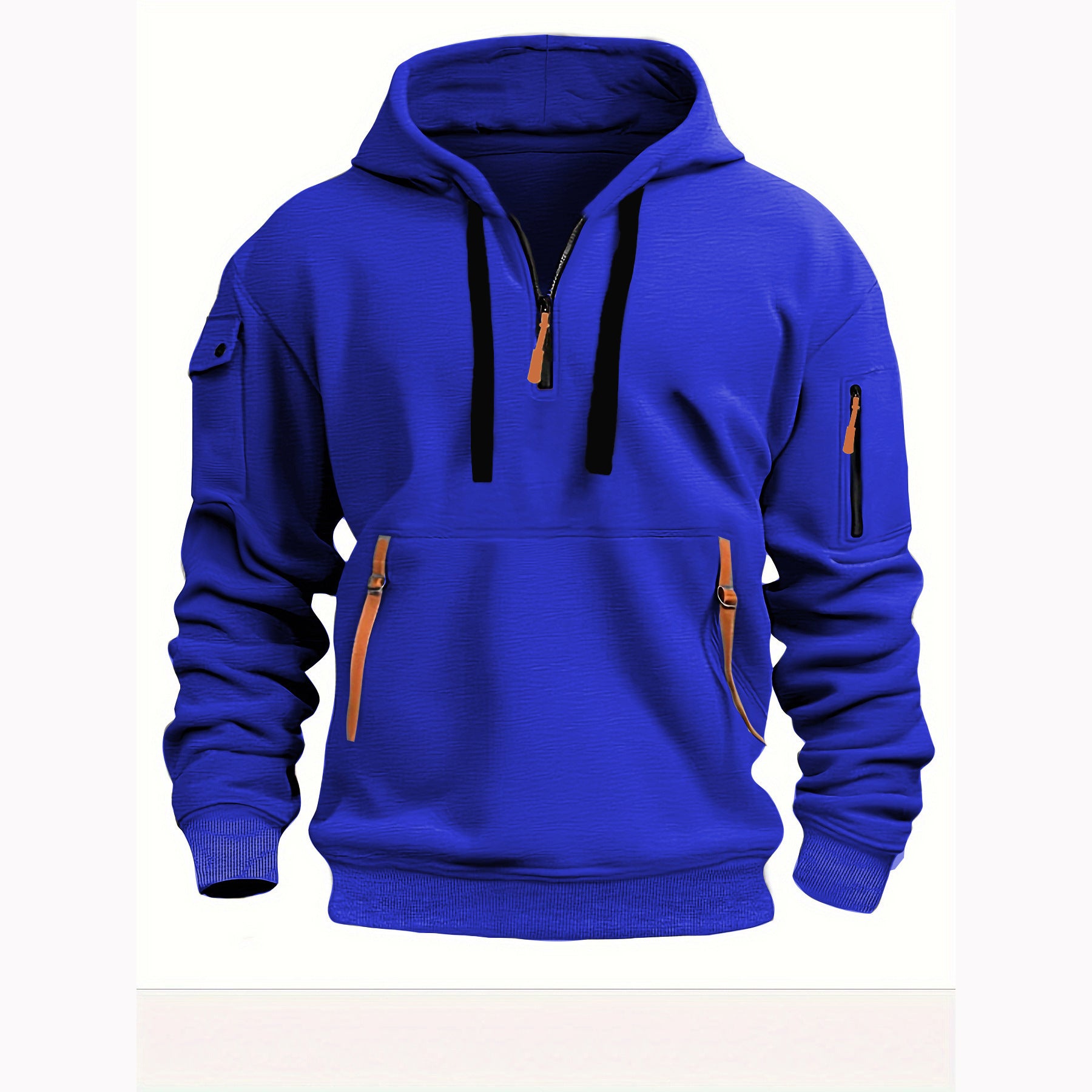 Zipster - Casual Hoodie met Rits (1+1 deal)