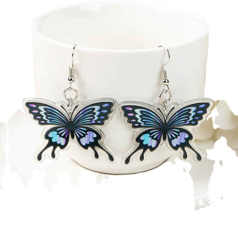 Aurea - Butterfly oorbellen