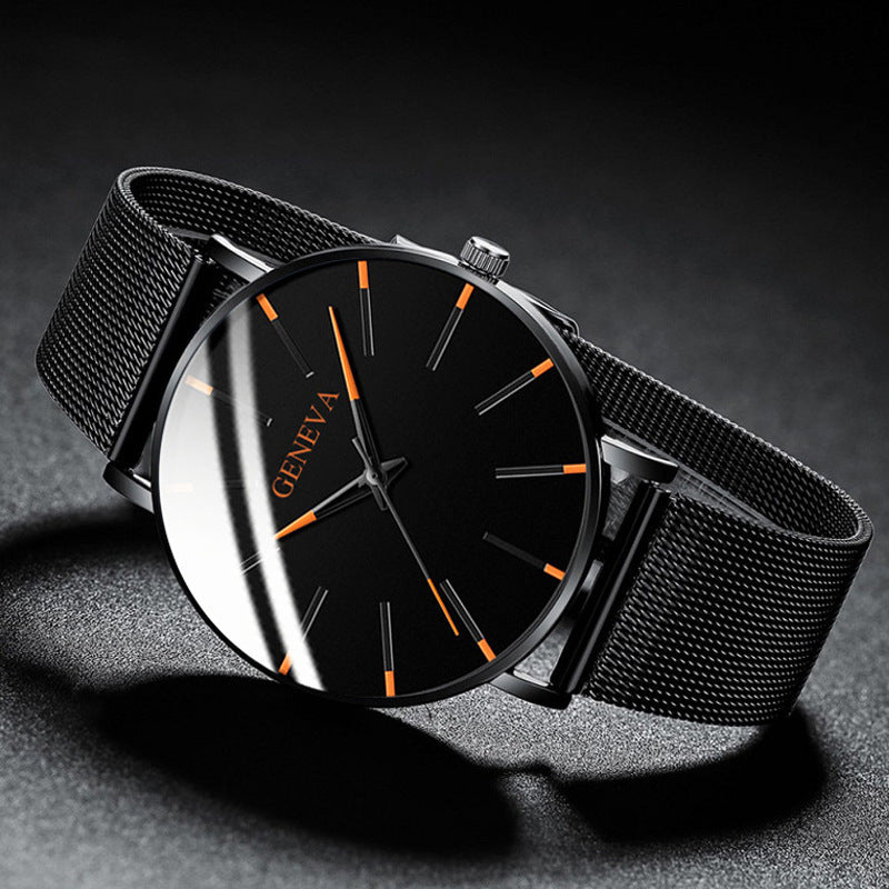 Geneva – Minimalistisch Stijlvol Heren Horloge
