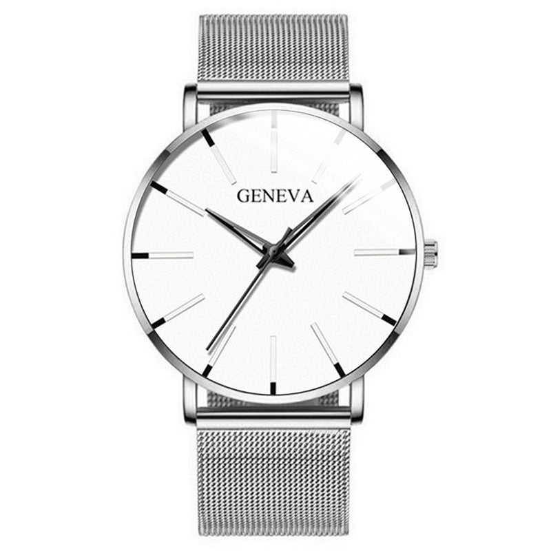 Geneva – Minimalistisch Stijlvol Heren Horloge