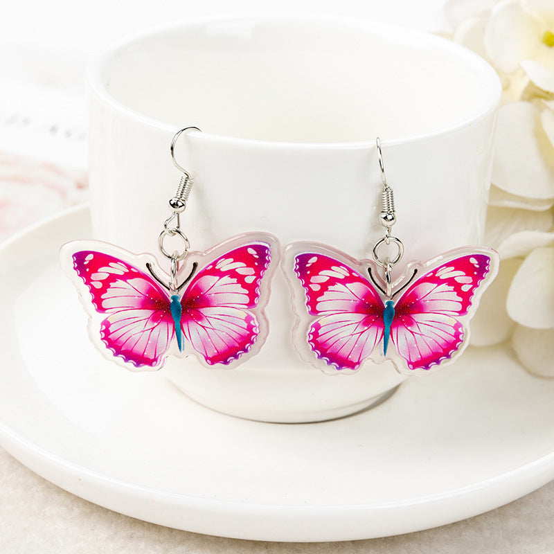 Aurea - Butterfly oorbellen