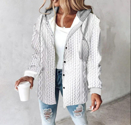 Dames Oversized Geruite Jas