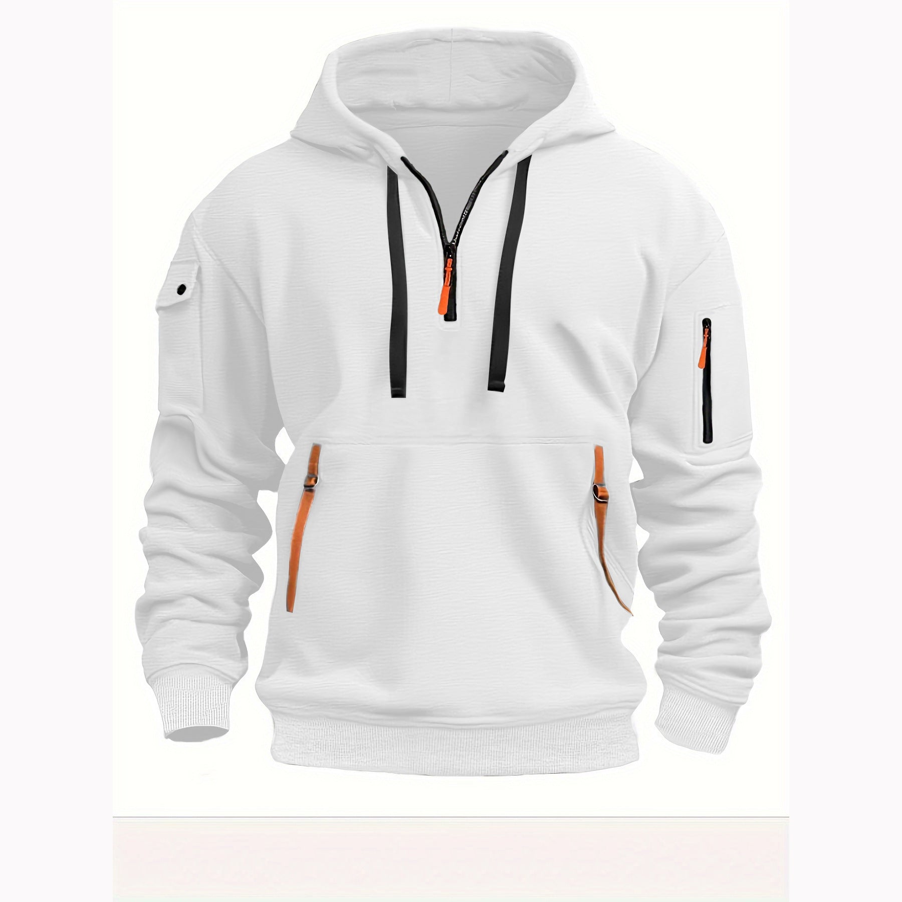 Zipster - Casual Hoodie met Rits (1+1 deal)