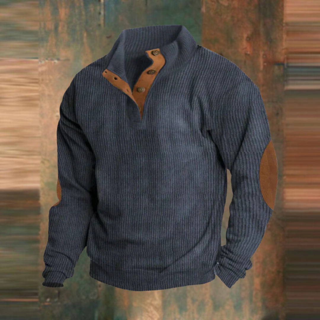 VORÉN – Casual Sweatshirt met Hoge Kraag