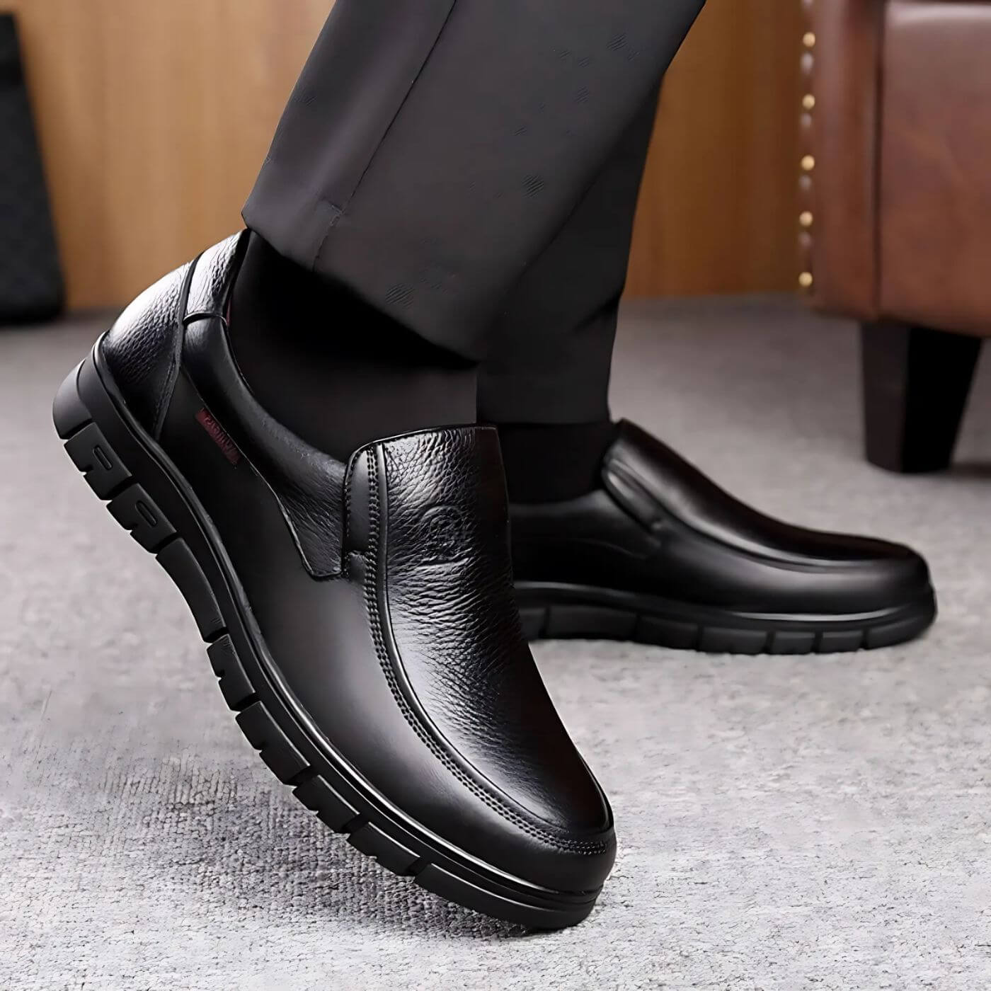 Lorenzo - Elegante Leren Loafers
